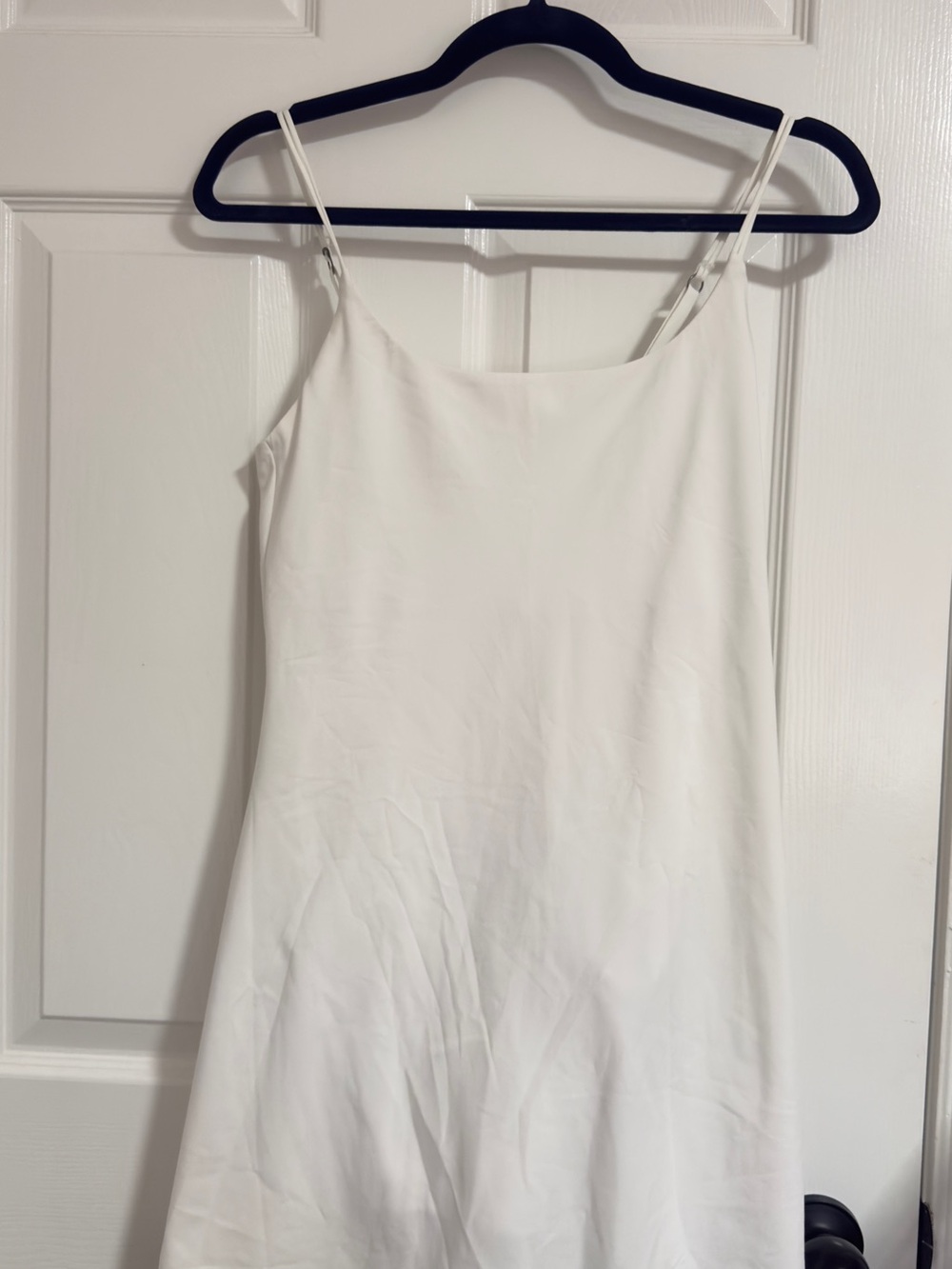 Abercrombie & Fitch White Slip Cami Dress